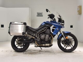2018 Triumph Tiger 800, синий, 750000 рублей, вид 1