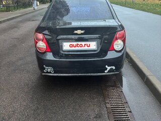 2012 Chevrolet Aveo II, чёрный, 450000 рублей, вид 2