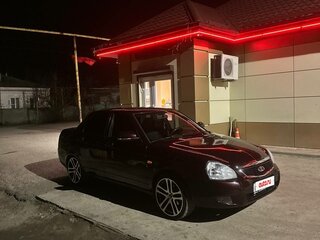 2011 Lada (ВАЗ) Priora I, пурпурный, 450000 рублей, вид 4