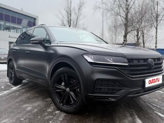 2020 Volkswagen Touareg III, серый, 4500000 рублей, вид 4
