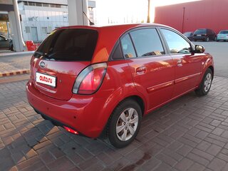 2010 Kia Rio II Рестайлинг, красный, 630000 рублей, вид 5