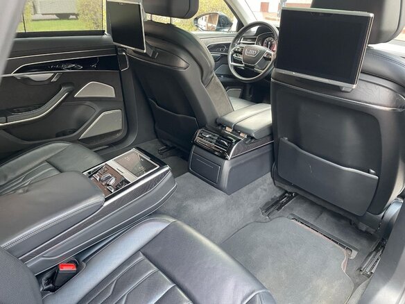 2018 Audi A8 55 TFSI IV (D5), чёрный, 4490000 рублей - вид 16
