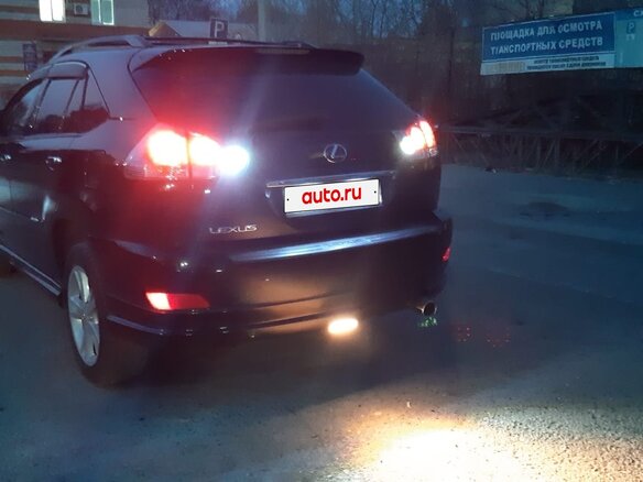 2008 Lexus RX 400h II Рестайлинг, чёрный, 1400000 рублей - вид 12