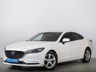2019 Mazda 6 III (GJ) Рестайлинг 2, белый, 2159000 рублей, вид 2
