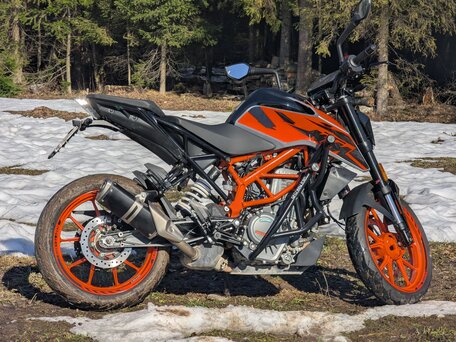 2021 KTM 390 Duke, чёрный, 520000 рублей, вид 5