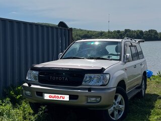 2001 Toyota Land Cruiser 100 Series, серебристый, 1860000 рублей, вид 2