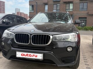 2016 BMW X3 20i xDrive II (F25) Рестайлинг, чёрный, 2200000 рублей, вид 1