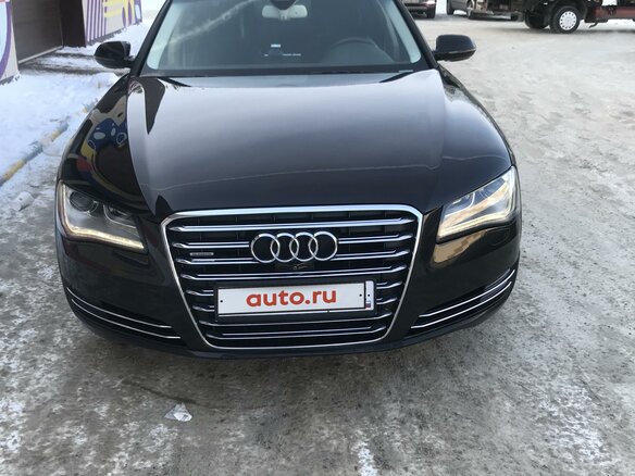 2012 Audi A8 Long III (D4), чёрный, 2000000 рублей