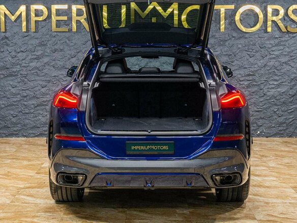 2026 BMW X6 40i III (G06) Рестайлинг, синий, 16590000 рублей - вид 7