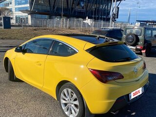 2013 Opel Astra GTC J Рестайлинг, жёлтый, 750000 рублей, вид 2