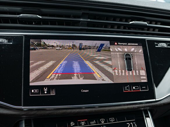 2018 Audi Q8 55 TFSI I (4M), белый - вид 12