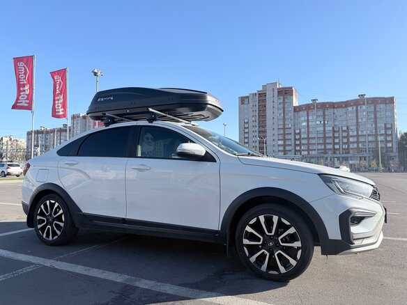 2023 Lada (ВАЗ) Vesta Cross I Рестайлинг (NG), белый - вид 5