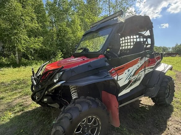 2018 CFMoto CF800-Z8, красный, 1050000 рублей - вид 6