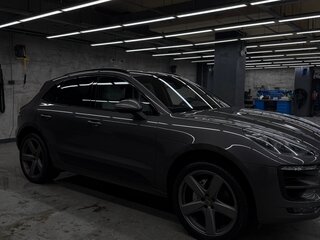 2015 Porsche Macan S I, серый, 3200000 рублей, вид 3