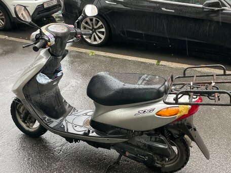 2015 Yamaha Jog, серебристый, 70000 рублей, вид 4