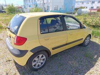 2007 Hyundai Getz I Рестайлинг, жёлтый, 499000 рублей, вид 3
