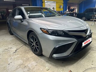 2021 Toyota Camry VIII (XV70) Рестайлинг, жёлтый, 1830000 рублей, вид 5