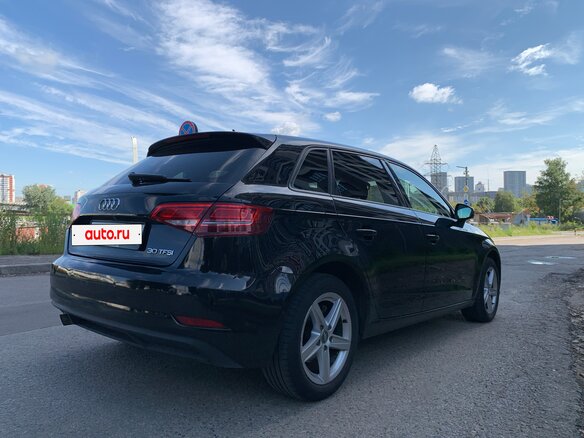 2019 Audi A3 III (8V) Рестайлинг, чёрный, 1320000 рублей - вид 18