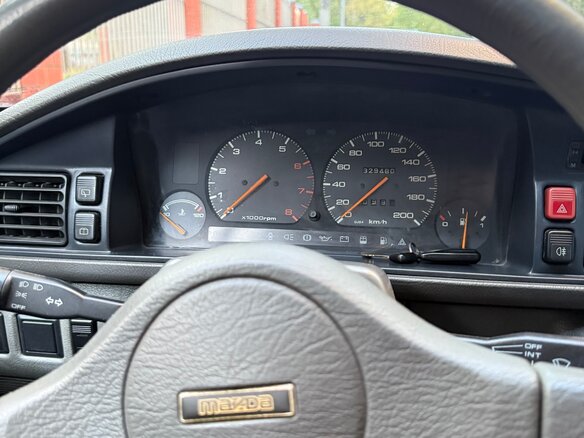 1991 Mazda 626 2.0i III (GD), серый - вид 7