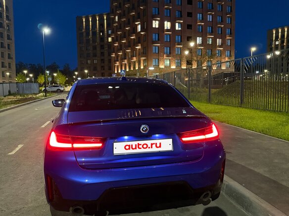 2023 BMW 3 серии 320i VII (G2x) Рестайлинг, синий, 4800000 рублей - вид 12
