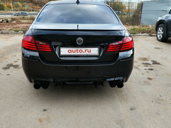 2015 BMW 5 серии 520d VI (F10/F11/F07) Рестайлинг, чёрный, 2100000 рублей - вид 7
