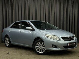 2008 Toyota Corolla AMT X (E140, E150), голубой, 739777 рублей, вид 3