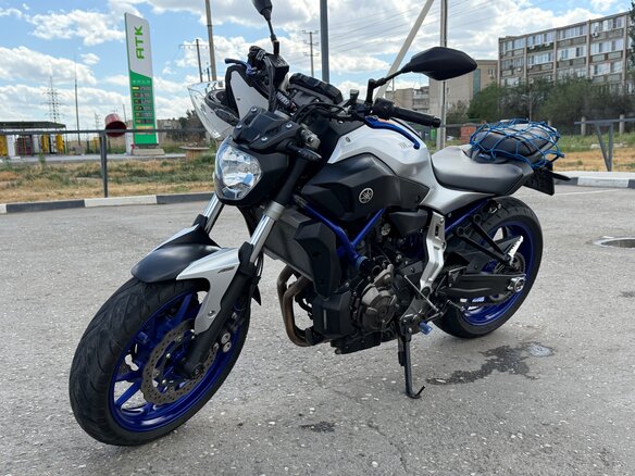 2013 Yamaha MT-07 (FZ-07), синий, 629000 рублей - вид 16