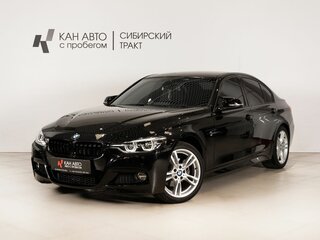 2017 BMW 3 серии 318i VI (F3x) Рестайлинг, чёрный, 1740000 рублей, вид 1