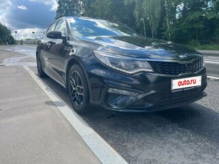 2018 Kia Optima IV Рестайлинг, чёрный, 1900000 рублей, вид 2