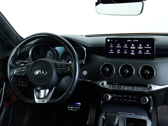 2021 Kia Stinger I Рестайлинг, оранжевый, 2798000 рублей - вид 12