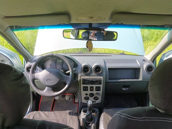 2007 Renault Logan I, зелёный, 450000 рублей - вид 6