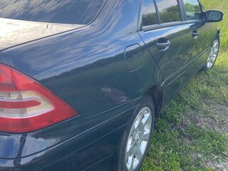 2001 Mercedes-Benz C-Класс 180 II (W203), синий, 500000 рублей, вид 4