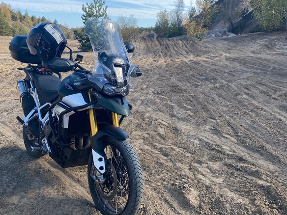 2021 Triumph Tiger 900, зелёный, 1150000 рублей - вид 17