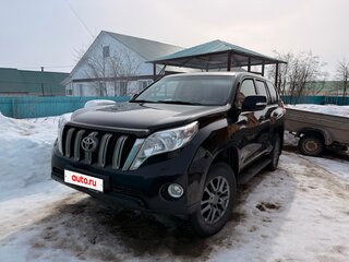 2016 Toyota Land Cruiser Prado 150 Series Рестайлинг 1, чёрный, 3450000 рублей, вид 4