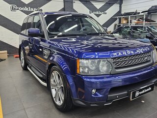2011 Land Rover Range Rover Sport I Рестайлинг, синий, 2430000 рублей, вид 3