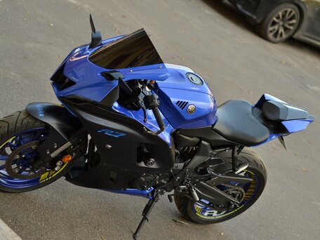 2021 Yamaha YZF-R7, синий, 950000 рублей, вид 3