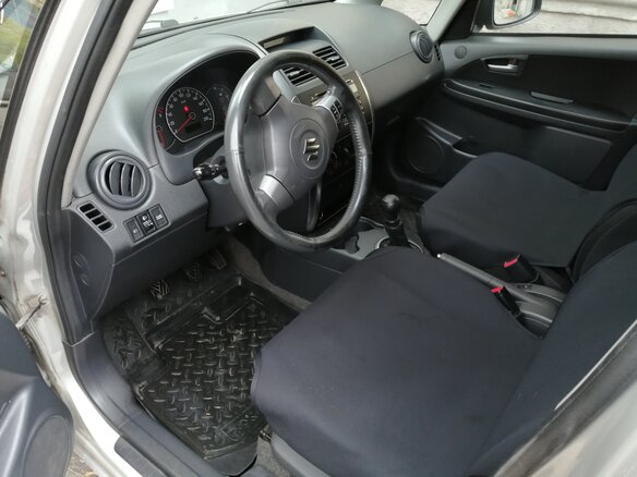 2008 Suzuki SX4 I (Classic), серый - вид 3