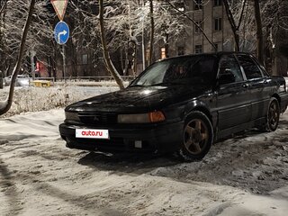 1991 Mitsubishi Galant VI, чёрный, 270000 рублей, вид 2