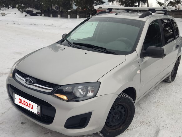 2018 Lada (ВАЗ) Kalina II, серебристый, 700000 рублей