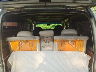 2002 Nissan Caravan IV (E25), серый, 250000 рублей, вид 5