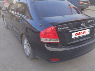 2007 Kia Cerato I Рестайлинг, чёрный, 400000 рублей, вид 3