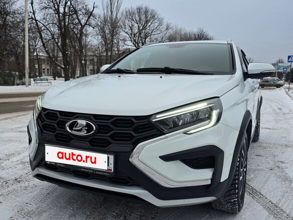 2023 Lada (ВАЗ) Vesta SW Cross I Рестайлинг (NG), белый, 1700000 рублей - вид 4