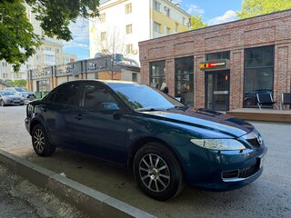 2007 Mazda 6 I (GG) Рестайлинг, синий, 400000 рублей, вид 4