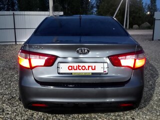 2012 Kia Rio III, серый, 450000 рублей, вид 4