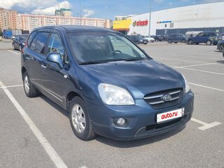 2009 Kia Carens II (UN), синий, 530000 рублей, вид 2