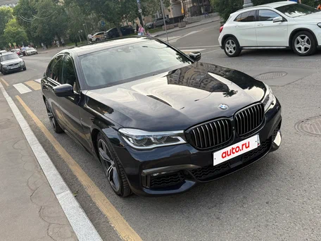 2018 BMW 7 серии 750d xDrive VI (G11/G12), чёрный, 4350000 рублей, вид 1
