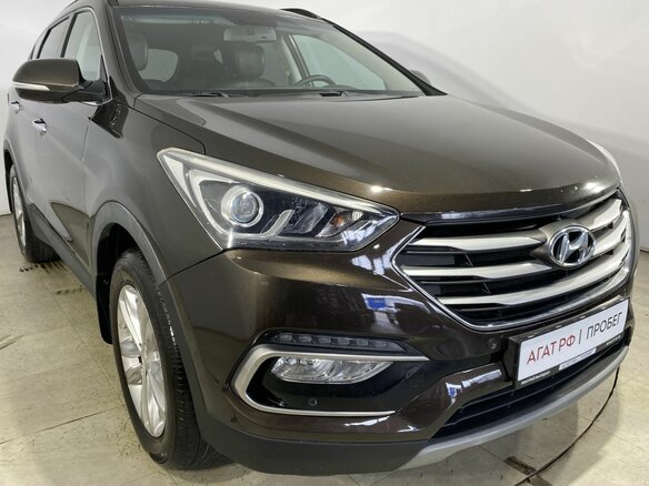 2017 Hyundai Santa Fe III Рестайлинг, коричневый - вид 14