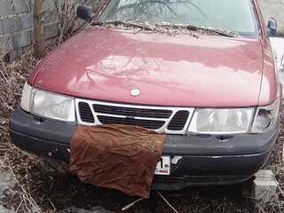 1996 Saab 900 II, красный, 50000 рублей, вид 1