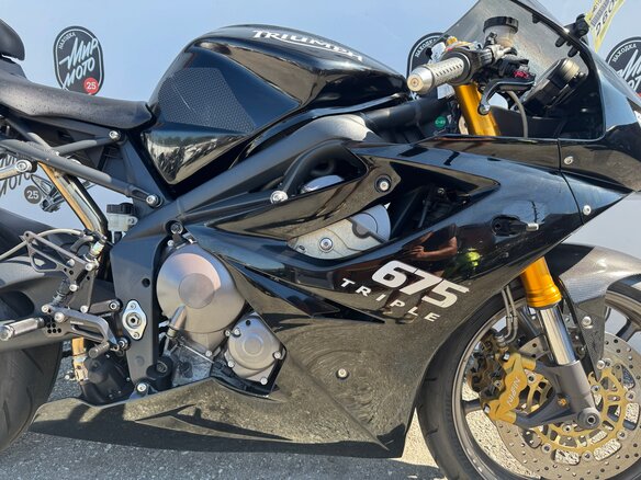 2008 Triumph Daytona 675, чёрный, 560000 рублей - вид 5