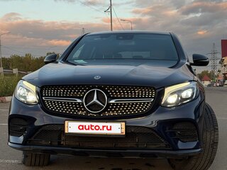 2017 Mercedes-Benz GLC Coupe 250 d I (C253), синий, 3700000 рублей, вид 2